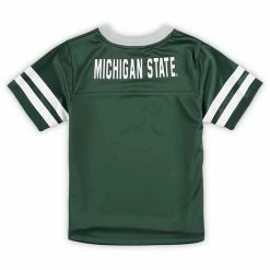 Outerstuff Preschool Green/Gray Michigan State Spartans Red Zone Jersey & Pants Set -Outerstuff shop unnamed file 8174