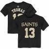 Outerstuff Toddler Michael Thomas Black New Orleans Saints Mainliner Player Name & Number T-Shirt -Outerstuff shop unnamed file 8191