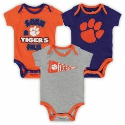 Outerstuff Newborn & Infant Orange/White Clemson Tigers Born A Fan Three-Piece Bodysuit Set 8 Outerstuff Newborn & Infant Orange/White Clemson Tigers Born A Fan Three-Piece Bodysuit Set -Outerstuff shop unnamed file 8211