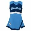 Outerstuff Girls Toddler Carolina Blue North Carolina Tar Heels Cheer Captain Jumper Dress & Bloomers Set