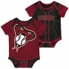 Outerstuff Infant Red/Black Arizona Diamondbacks Double 2-Pack Bodysuit Set