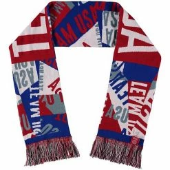 Outerstuff Youth Navy/Red Team USA Patchwork Collage Reversible Scarf -Outerstuff shop unnamed file 8247