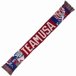 Outerstuff Youth Navy/Red Team USA Patchwork Collage Reversible Scarf -Outerstuff shop unnamed file 8248