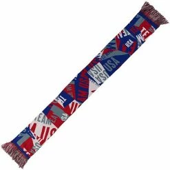 Outerstuff Youth Navy/Red Team USA Patchwork Collage Reversible Scarf -Outerstuff shop unnamed file 8249