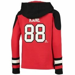 Outerstuff Youth Patrick Kane Red Chicago Blackhawks Ageless Must-Have V-Neck Name & Number Pullover Hoodie -Outerstuff shop unnamed file 8257