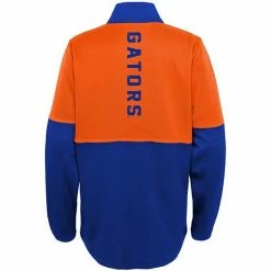 Outerstuff Youth Royal/Orange Florida Gators Quick Snap Spine Print Quarter-Zip Jacket -Outerstuff shop unnamed file 8262