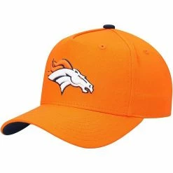 Outerstuff Youth Orange Denver Broncos Pre-Curved Snapback Hat