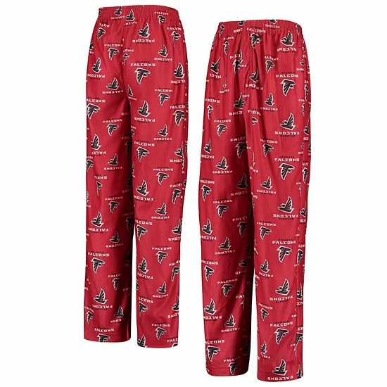 Outerstuff Youth Red Atlanta Falcons Team Color Pajama Pants 4 Outerstuff Youth Red Atlanta Falcons Team Color Pajama Pants - Image 2