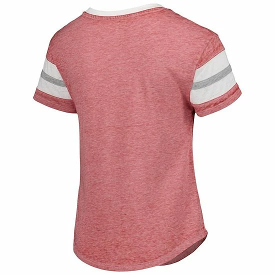 Outerstuff Youth Crimson Alabama Crimson Tide Catch The Wave V-Neck T-Shirt 6 Outerstuff Youth Crimson Alabama Crimson Tide Catch The Wave V-Neck T-Shirt - Image 4
