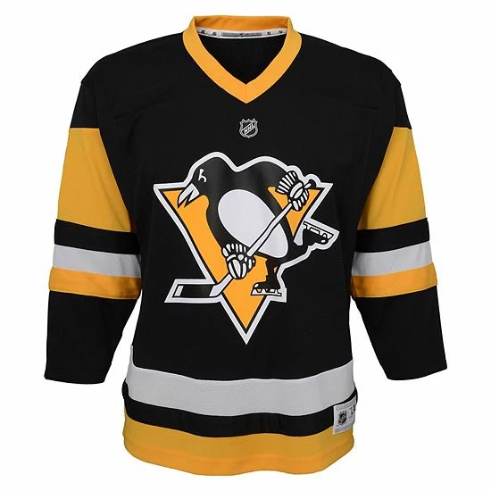 Outerstuff Toddler Sidney Crosby Black Pittsburgh Penguins Replica Player Jersey 5 Outerstuff Toddler Sidney Crosby Black Pittsburgh Penguins Replica Player Jersey - Image 3