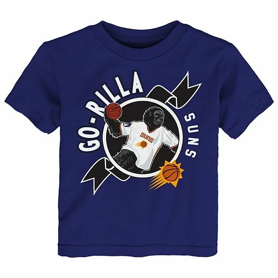 Outerstuff Toddler Purple Phoenix Suns Ready To Play Mascot T-Shirt 3 Outerstuff Toddler Purple Phoenix Suns Ready To Play Mascot T-Shirt