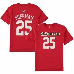 Outerstuff Youth Richard Sherman Scarlet San Francisco 49ers Mainliner Player Name & Number T-Shirt 6 Outerstuff Youth Richard Sherman Scarlet San Francisco 49ers Mainliner Player Name & Number T-Shirt -Outerstuff shop unnamed file 8331