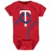 Outerstuff Newborn & Infant Red Minnesota Twins Running Home Bodysuit