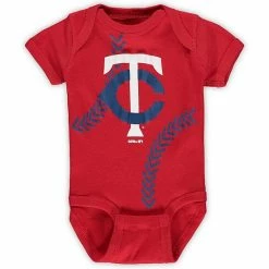 Outerstuff Newborn & Infant Red Minnesota Twins Running Home Bodysuit