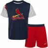 Outerstuff Preschool Navy/Red St. Louis Cardinals Pinch Hitter T-Shirt & Shorts Set -Outerstuff shop unnamed file 8380