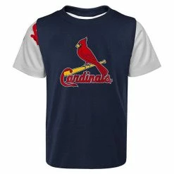 Outerstuff Preschool Navy/Red St. Louis Cardinals Pinch Hitter T-Shirt & Shorts Set -Outerstuff shop unnamed file 8382