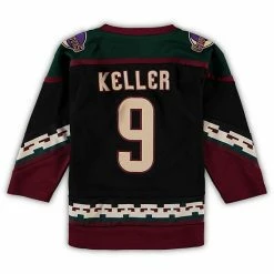 Outerstuff Preschool Clayton Keller Black Arizona Coyotes Home Replica Player Jersey -Outerstuff shop unnamed file 8388