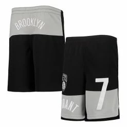 Outerstuff Youth Kevin Durant Black Brooklyn Nets Pandemonium Name & Number Shorts -Outerstuff shop unnamed file 839
