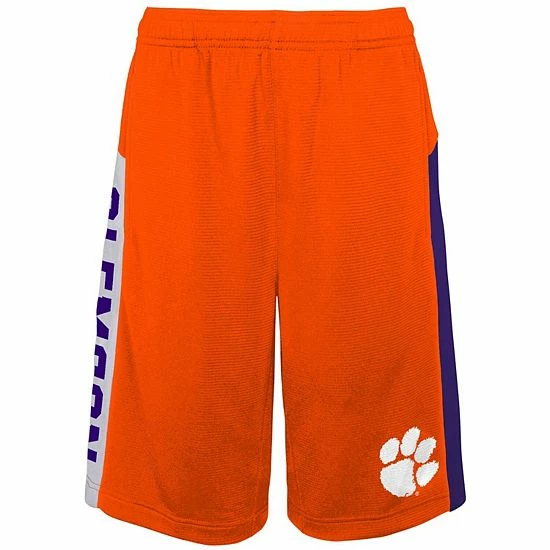 Outerstuff Preschool Orange Clemson Tigers Down The Field Mesh Shorts 3 Outerstuff Preschool Orange Clemson Tigers Down The Field Mesh Shorts