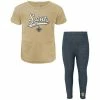 Outerstuff Girls Preschool Gold New Orleans Saints Diamond T-Shirt & Leggings Set -Outerstuff shop unnamed file 8412