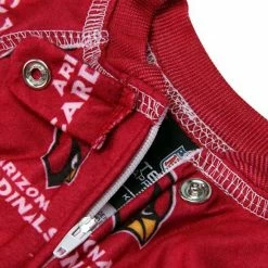 Outerstuff Arizona Cardinals Newborn Full Zip Raglan Coverall - Cardinal -Outerstuff shop unnamed file 8418