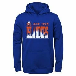 Outerstuff Youth Royal New York Islanders Play-By-Play Performance Pullover Hoodie