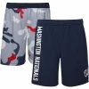 Outerstuff Youth Navy Washington Nationals Camo Newsies Active Shorts