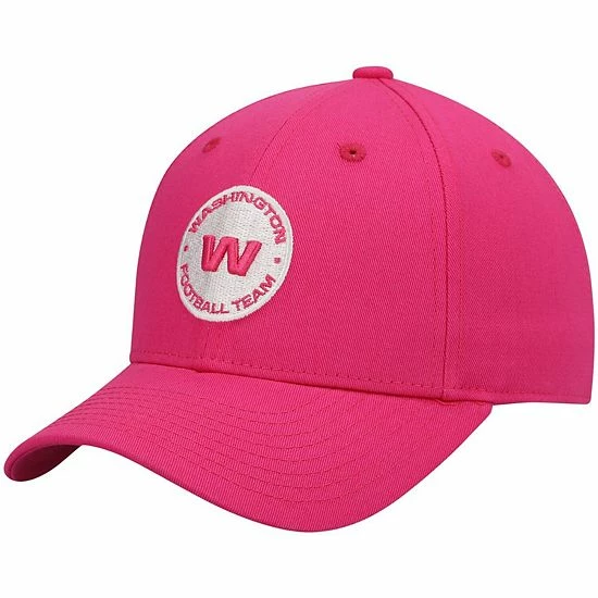 Outerstuff Girls Youth Pink Washington Football Team Structured Adjustable Hat 4 Outerstuff Girls Youth Pink Washington Football Team Structured Adjustable Hat - Image 2