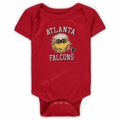 Outerstuff Infant Red Atlanta Falcons Hello Mascot Bodysuit