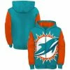 Outerstuff Youth Aqua/Orange Miami Dolphins Poster Board Full-Zip Hoodie -Outerstuff shop unnamed file 8500