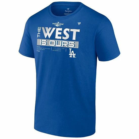 Outerstuff Youth Royal Los Angeles Dodgers 2022 NL West Division Champions Locker Room T-Shirt 5 Outerstuff Youth Royal Los Angeles Dodgers 2022 NL West Division Champions Locker Room T-Shirt - Image 3