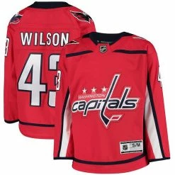 Outerstuff Youth Tom Wilson Red Washington Capitals Home Premier Player Jersey