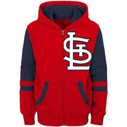 Outerstuff Toddler Red St. Louis Cardinals Stadium Full-Zip Colorblock Hoodie -Outerstuff shop unnamed file 8627
