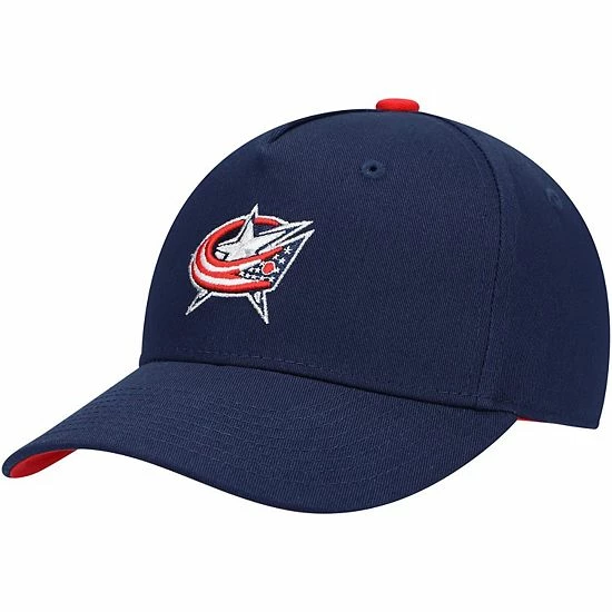 Outerstuff Youth Navy Columbus Blue Jackets Snapback Hat 3 Outerstuff Youth Navy Columbus Blue Jackets Snapback Hat