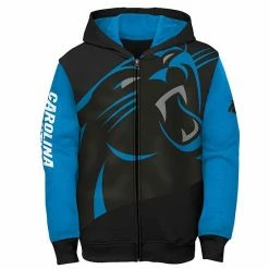 Outerstuff Youth Black/Blue Carolina Panthers Poster Board Full-Zip Hoodie -Outerstuff shop unnamed file 8666