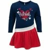Outerstuff Girls Infant Navy New England Patriots All Hearts Jersey Long Sleeve Dress -Outerstuff shop unnamed file 8668