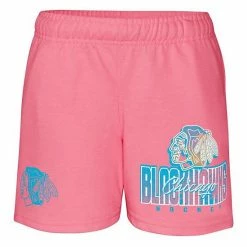 Outerstuff Toddler White/Pink Chicago Blackhawks Wave Breaker T-Shirt & Shorts Set -Outerstuff shop unnamed file 8682