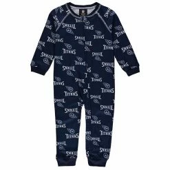 Outerstuff Toddler Navy Tennessee Titans Piped Raglan Full-Zip Jumper