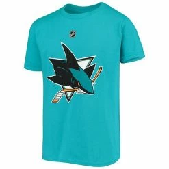 Outerstuff Youth Erik Karlsson Teal San Jose Sharks Player Name & Number T-Shirt -Outerstuff shop unnamed file 8735