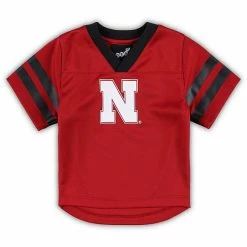 Outerstuff Preschool Scarlet/Black Nebraska Huskers Red Zone Jersey & Pants Set -Outerstuff shop unnamed file 8739