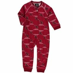 Outerstuff Toddler Cardinal Arizona Cardinals Piped Raglan Full-Zip Jumper