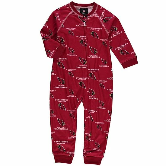 Outerstuff Toddler Cardinal Arizona Cardinals Piped Raglan Full-Zip Jumper 3 Outerstuff Toddler Cardinal Arizona Cardinals Piped Raglan Full-Zip Jumper