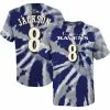 Outerstuff Youth Lamar Jackson Purple Baltimore Ravens Tie-Dye Name & Number T-Shirt -Outerstuff shop unnamed file 8773