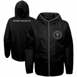 Outerstuff Youth Black Inter Miami CF All-Star Full-Zip Hoodie Jacket