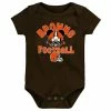 Outerstuff Newborn Brown Cleveland Browns Disney Lil Champ Bodysuit