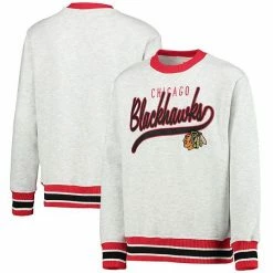 Outerstuff Youth Heathered Gray Chicago Blackhawks Legends Pullover Sweatshirt 8 Outerstuff Youth Heathered Gray Chicago Blackhawks Legends Pullover Sweatshirt -Outerstuff shop unnamed file 8822
