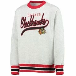 Outerstuff Youth Heathered Gray Chicago Blackhawks Legends Pullover Sweatshirt 9 Outerstuff Youth Heathered Gray Chicago Blackhawks Legends Pullover Sweatshirt -Outerstuff shop unnamed file 8823