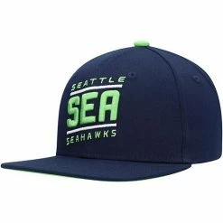 Outerstuff Preschool College Navy Seattle Seahawks Team Code Snapback Hat