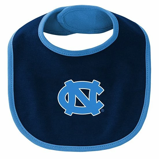 Outerstuff Newborn & Infant Carolina Blue/Navy North Carolina Tar Heels Little Champ Three-Piece Bodysuit Bib & Booties Set 7 Outerstuff Newborn & Infant Carolina Blue/Navy North Carolina Tar Heels Little Champ Three-Piece Bodysuit Bib & Booties Set - Image 5