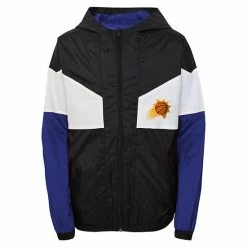 Outerstuff Youth Black Phoenix Suns Pick-Up Game Hoodie Full-Zip Jacket -Outerstuff shop unnamed file 8878